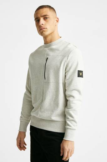 Lyle & Scott Sweatshirt Pocket Sweatshirt Vit