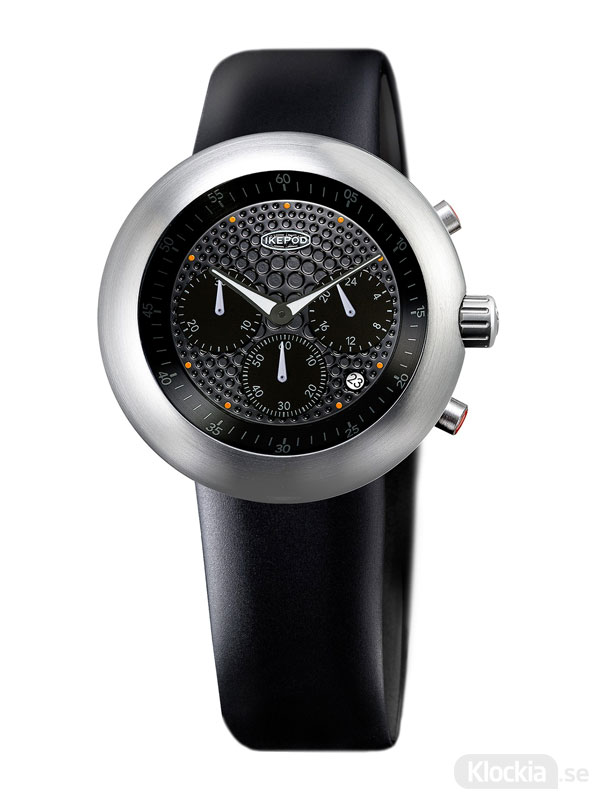 IKEPOD Chronopod Black Beauty 004 C004-SI-LB Herrklocka