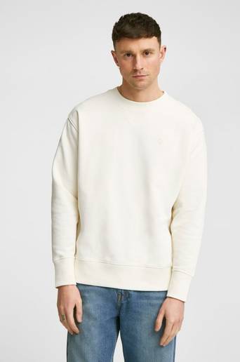 Gant Sweatshirt D1. Icon G Essential C-Neck Sweat Vit