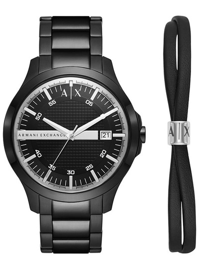Armani Exchange Hampton 46mm Gift Set