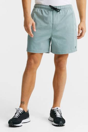 Element Shorts Valley Twill Grön