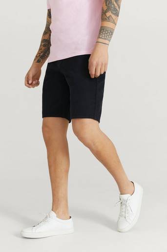 Studio Total Shorts Regular Twill Shorts Svart