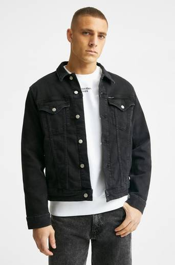 Calvin Klein Jeansjacka Modern Essential Denim Jacket Svart