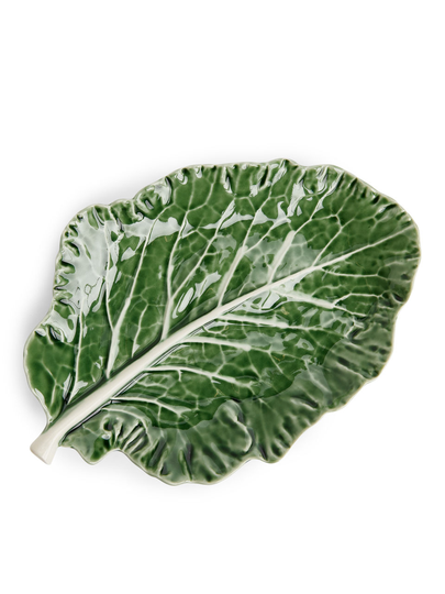 Bordallo Pinheiro Leaf Plate - Green