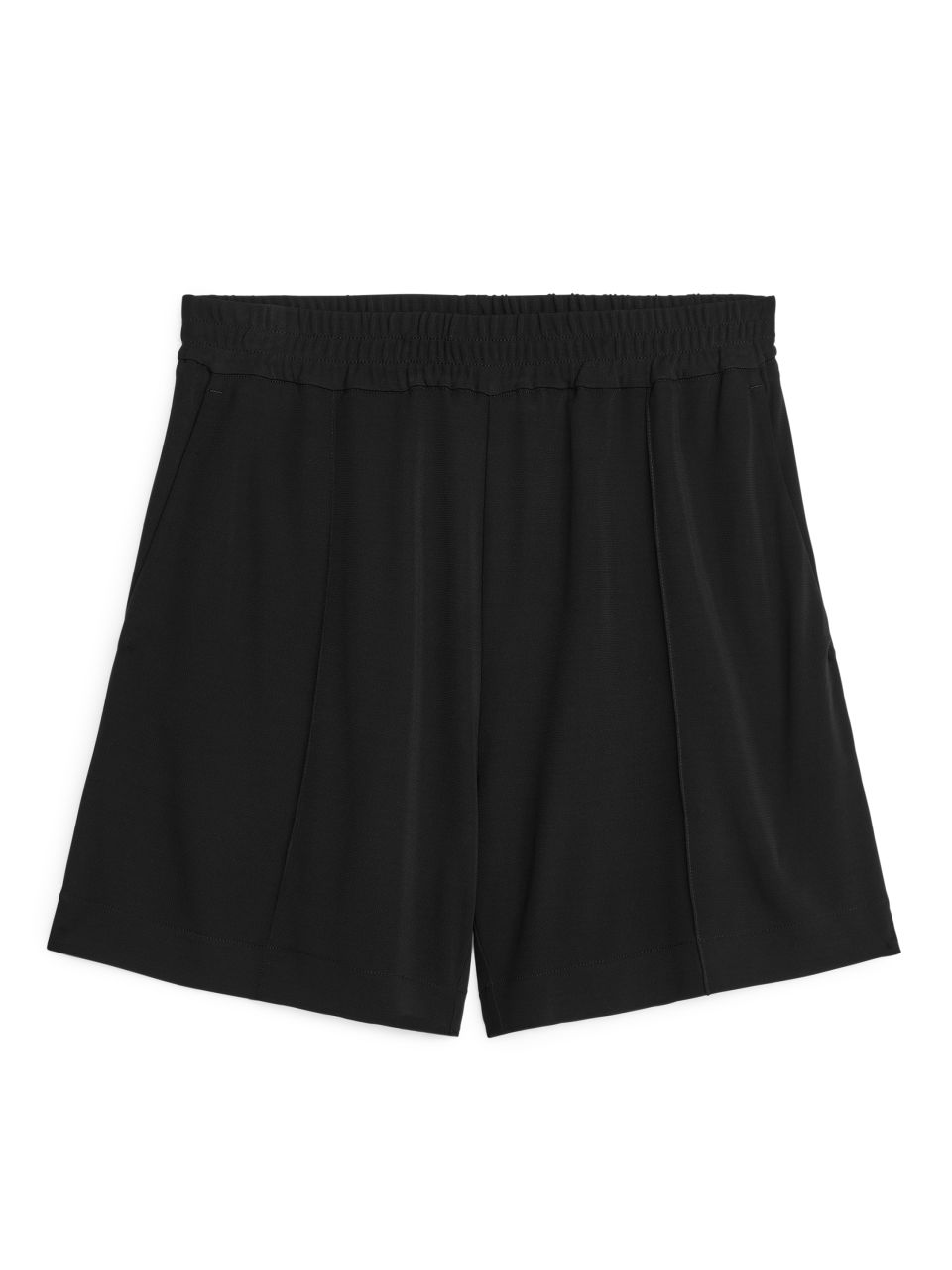 Fluid Jersey Shorts - Black