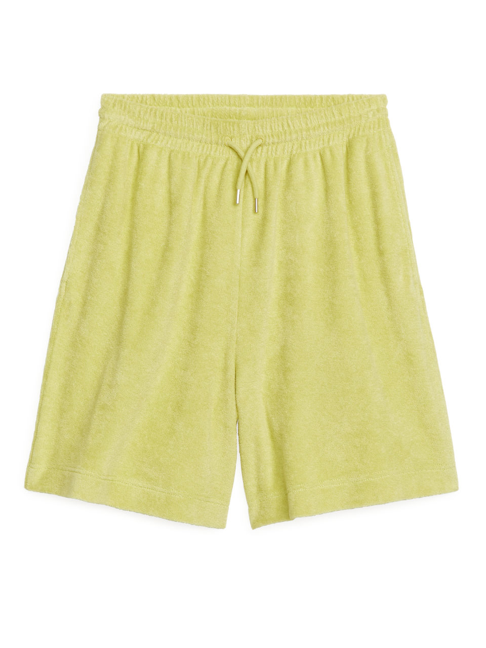 Towelling Shorts - Yellow
