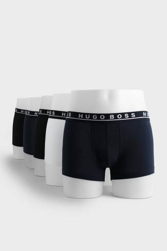 BOSS Boxerkalsonger Trunk 5P CO/EL 5-pack Blå