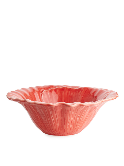 San Raphael Wild Flower Salad Bowl - Pink