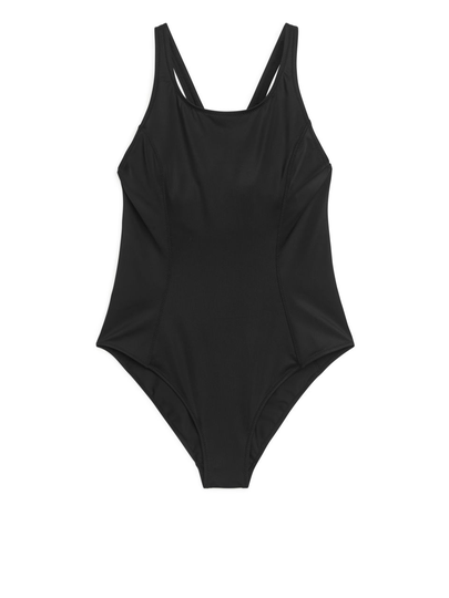 Racerback Swimsuit - Black