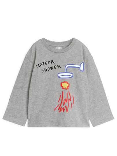 Long-Sleeve T-Shirt - Grey