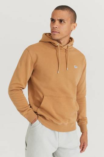Lee Hoodie Plain Hoodie Brun