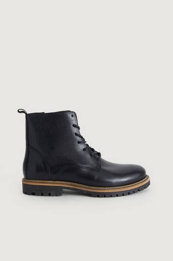 Les Deux Boots Troy Combat Boot Svart