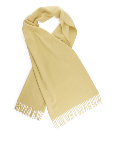 Wool Scarf - Yellow