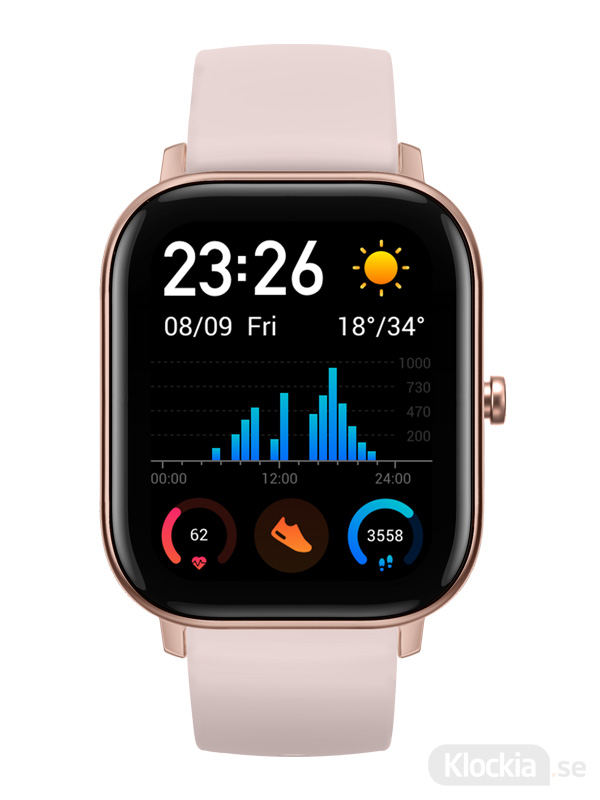 Amazfit GTS - Rose Pink W1914OV5N Träningsklocka
