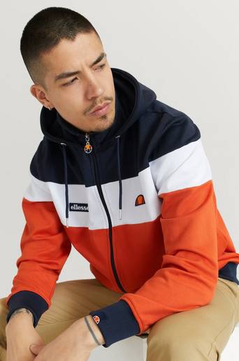 Ellesse Hoodie El Caproni Track Top Orange