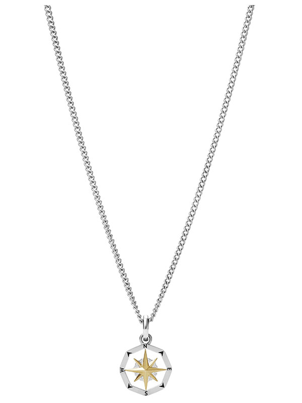 FOSSIL Halsband Mens Dress - Silver JF03844998