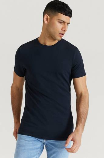 Bread & Boxers 4-Pack T-Shirts Crew-Neck Multi
