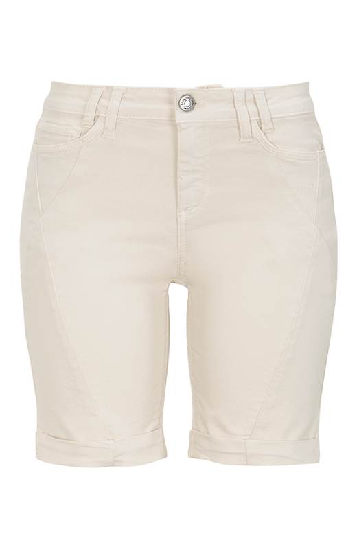 Soyaconcept Shorts med stretch Paulana Ljusbeige