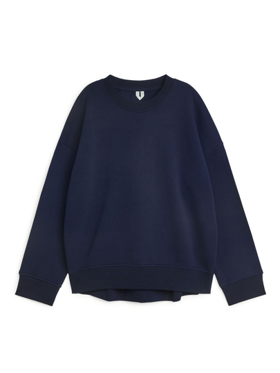 Oversized Sweatshirt - Blue