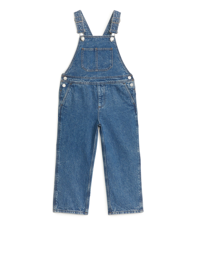 Denim Dungarees - Blue