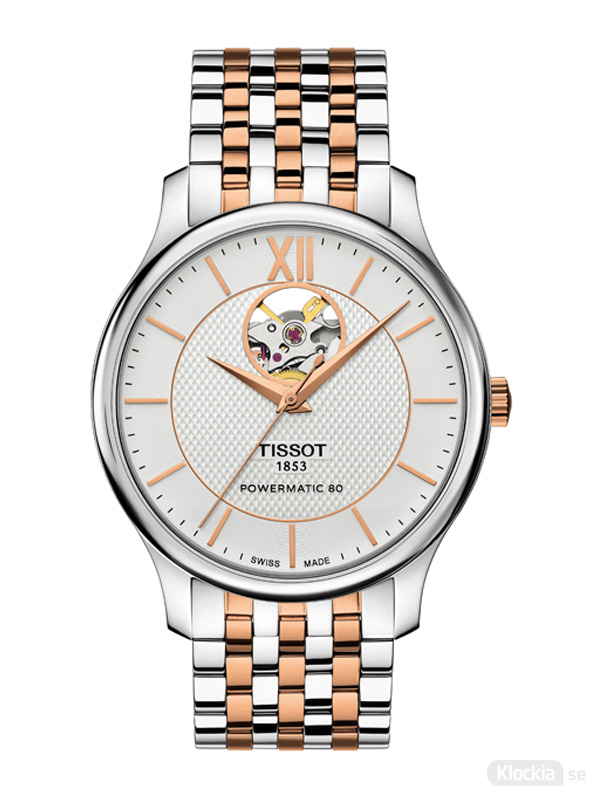 TISSOT Tradition Powermatic 80 Open Heart T063.907.22.038.01