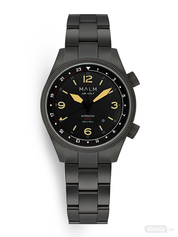 MALM AIR WOLF Gun metal Classic Bracelet MW-AW39GMCL