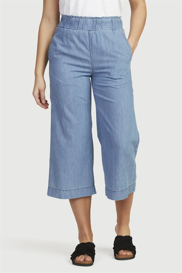 Culottbyxa i denim