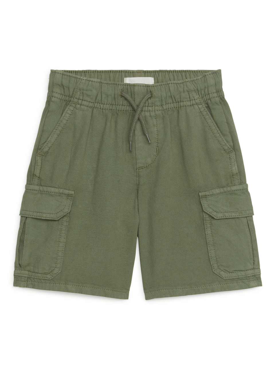 Twill Cargo Shorts - Green