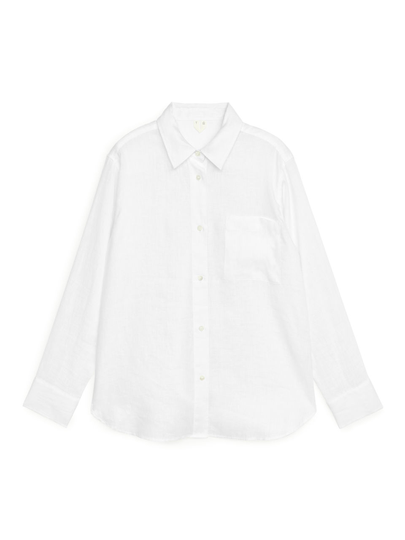 Lightweight Linen Shirt - White