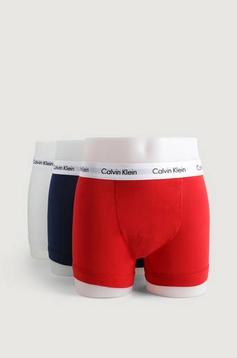 Calvin Klein Underwear Kalsonger Cotton Stretch Trunk 3-pack Multi