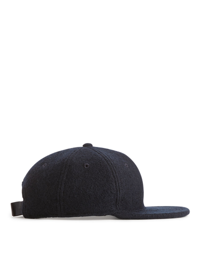 Wool Twill Cap - Blue