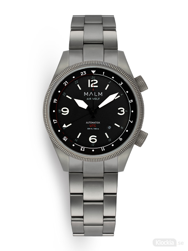 MALM AIR WOLF Silver cockpit Bracelet MW-AW39SRCP