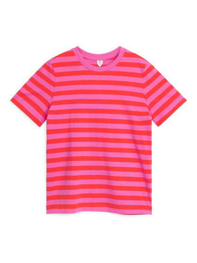 Crew-Neck T-shirt - Pink