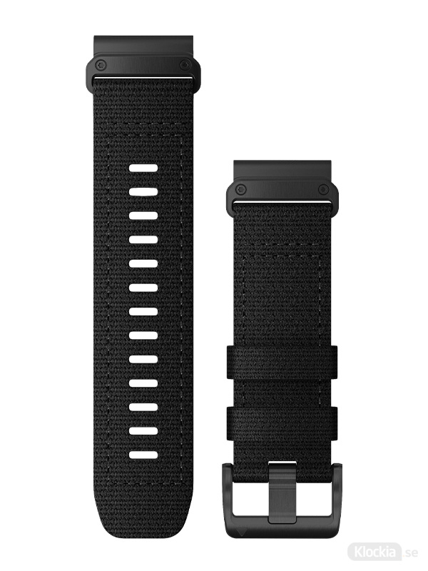 Garmin Armband 26mm QuickFit Tactical Svart Nylon 010-13010-00