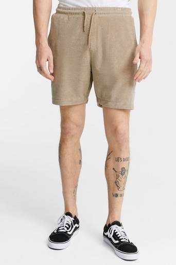 Woodbird Shorts Bommy Terry Shorts Natur