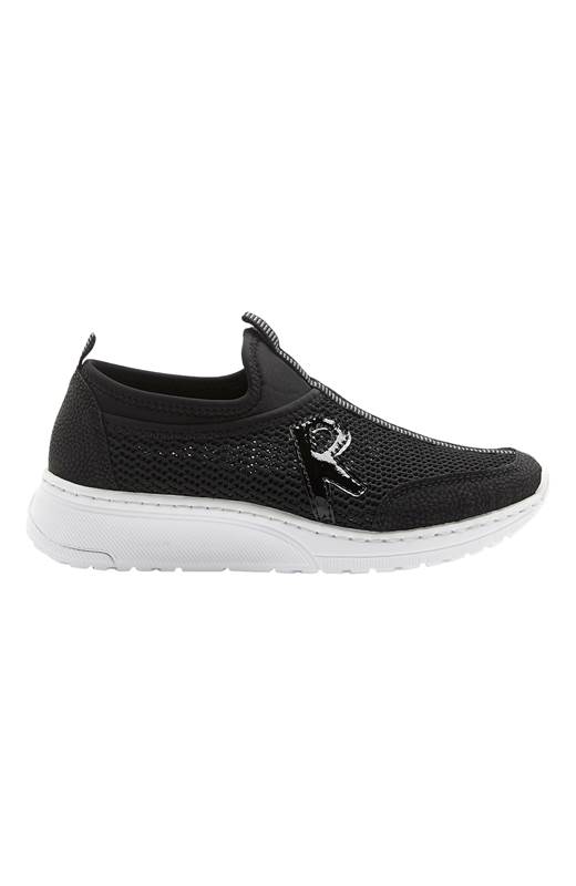 Rieker Sneaker i mesh Svart