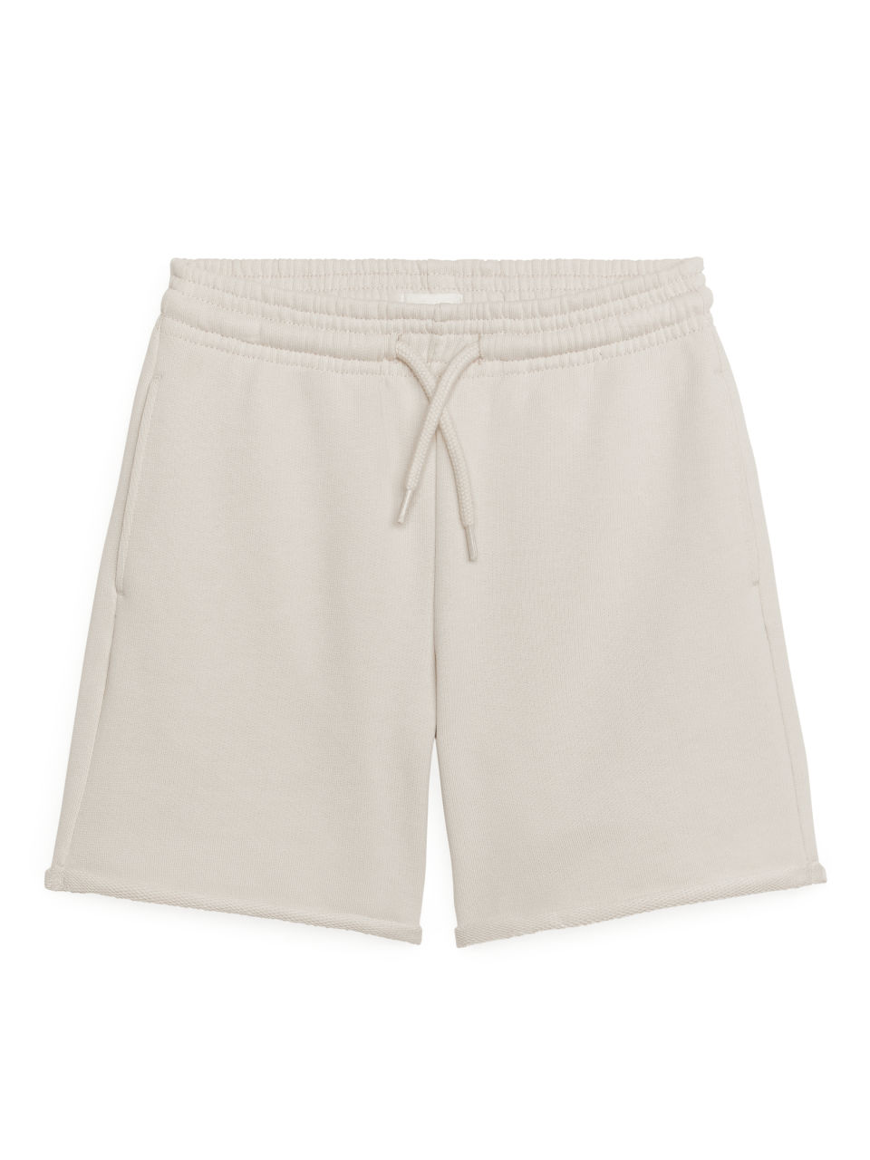 Sweatshirt Shorts - Beige