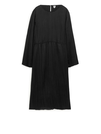 Ruched Dress - Black