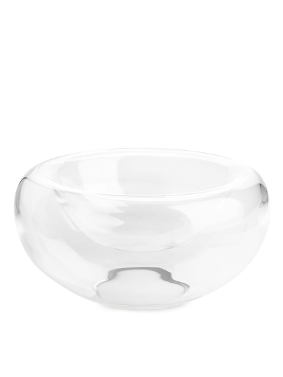 Doubled Glass Bowl - White