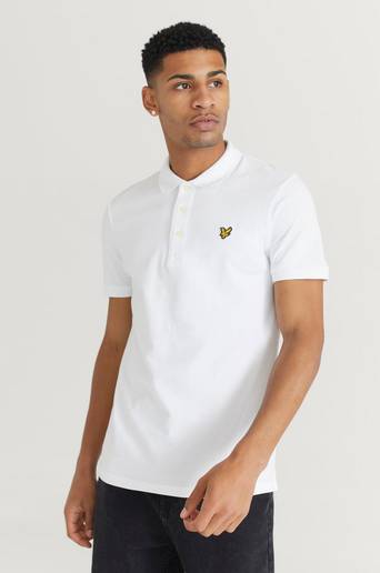 Lyle & Scott Pikétröja Plain Polo Shirt Vit
