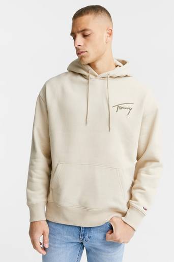 Tommy Hilfiger Hoodie TJM Signature Hoodie Natur