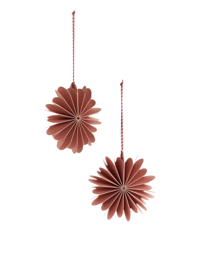 Honeycomb Ornaments 10 cm - Orange