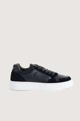 Ambitious Sneakers Buzzlight 11850-1321AM Black Leather Svart