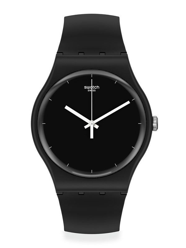 SWATCH Think Time Black SO32B106 Unisexklocka