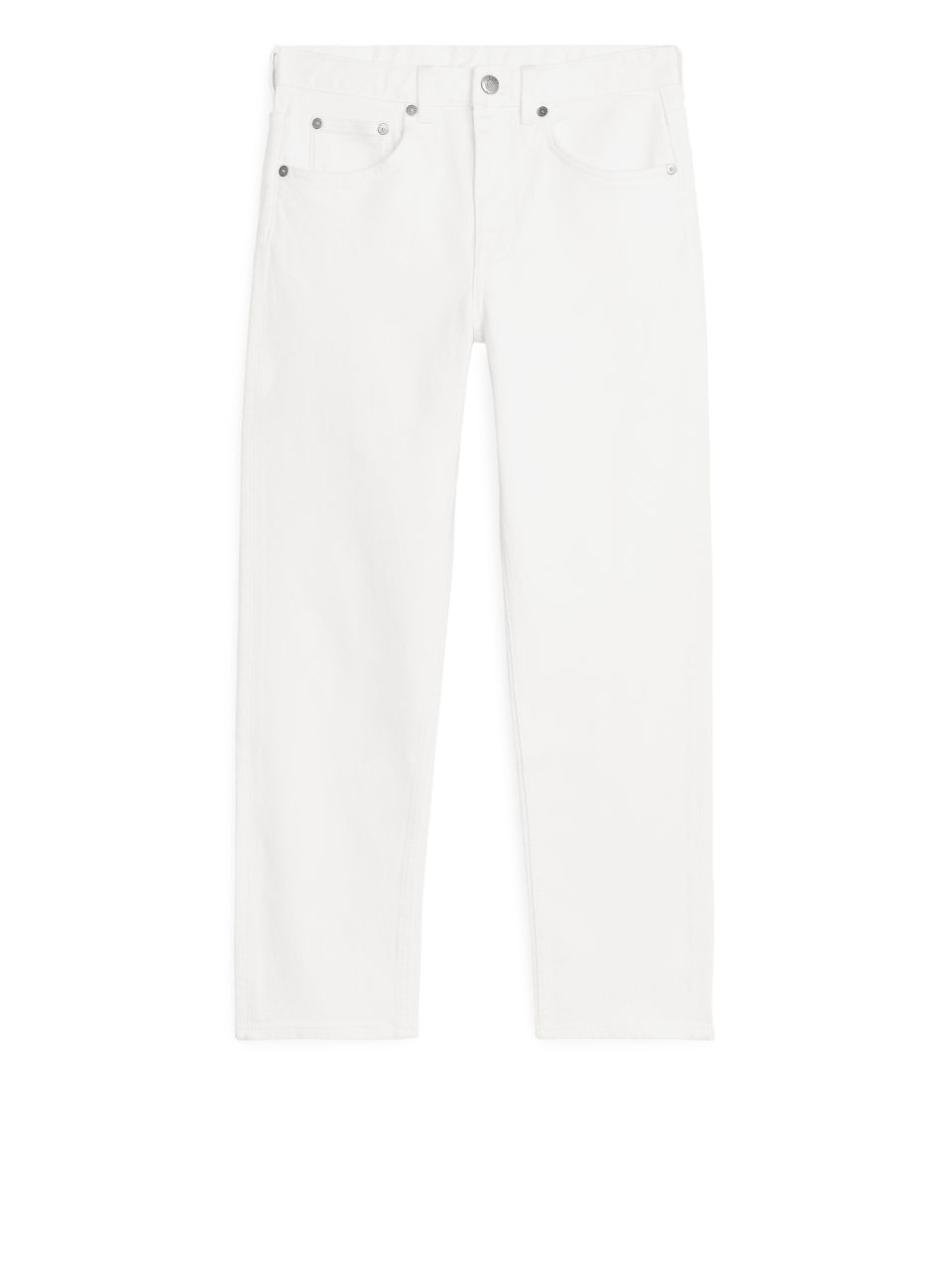 REGULAR Stretch Cropped Jeans - White