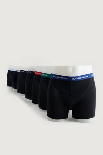 Björn Borg Boxerkalsonger Essential Boxer 7P Svart