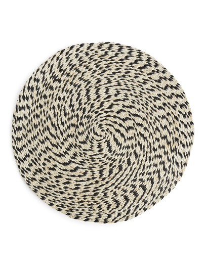 Jute Placemat - Black