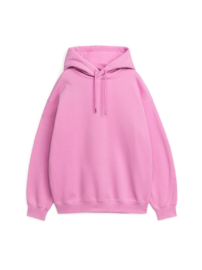 French Terry Hoodie - Pink