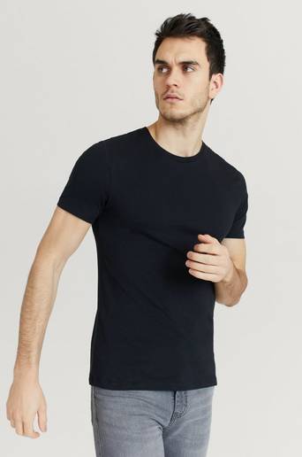Levi's T-shirt Slim 2PK Crew Neck 2-pack Svart