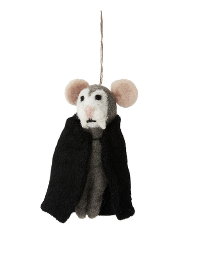 Felt So Good Vampire Ornament - Black